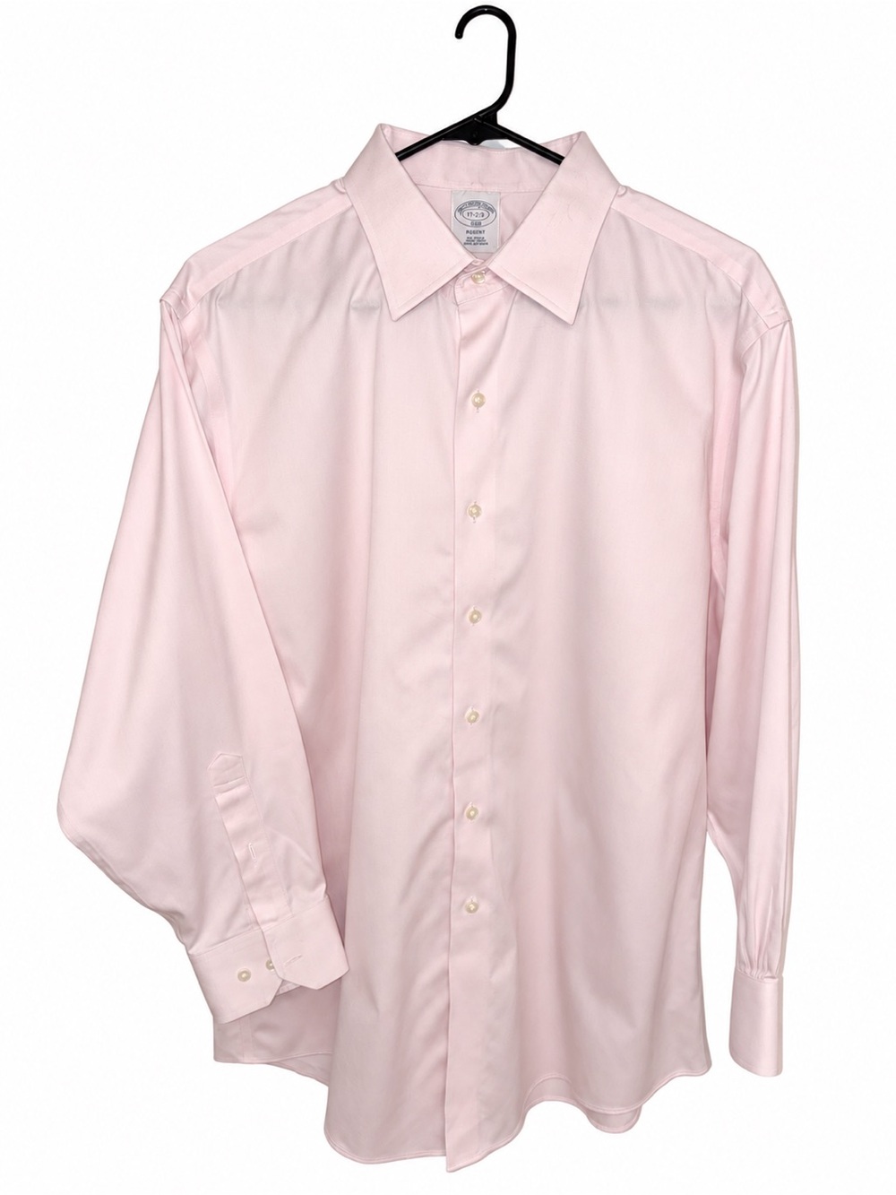 Brooks Brothers 1818 Regents Pale Pink Men's Dress Shirt - Classic Point Collar